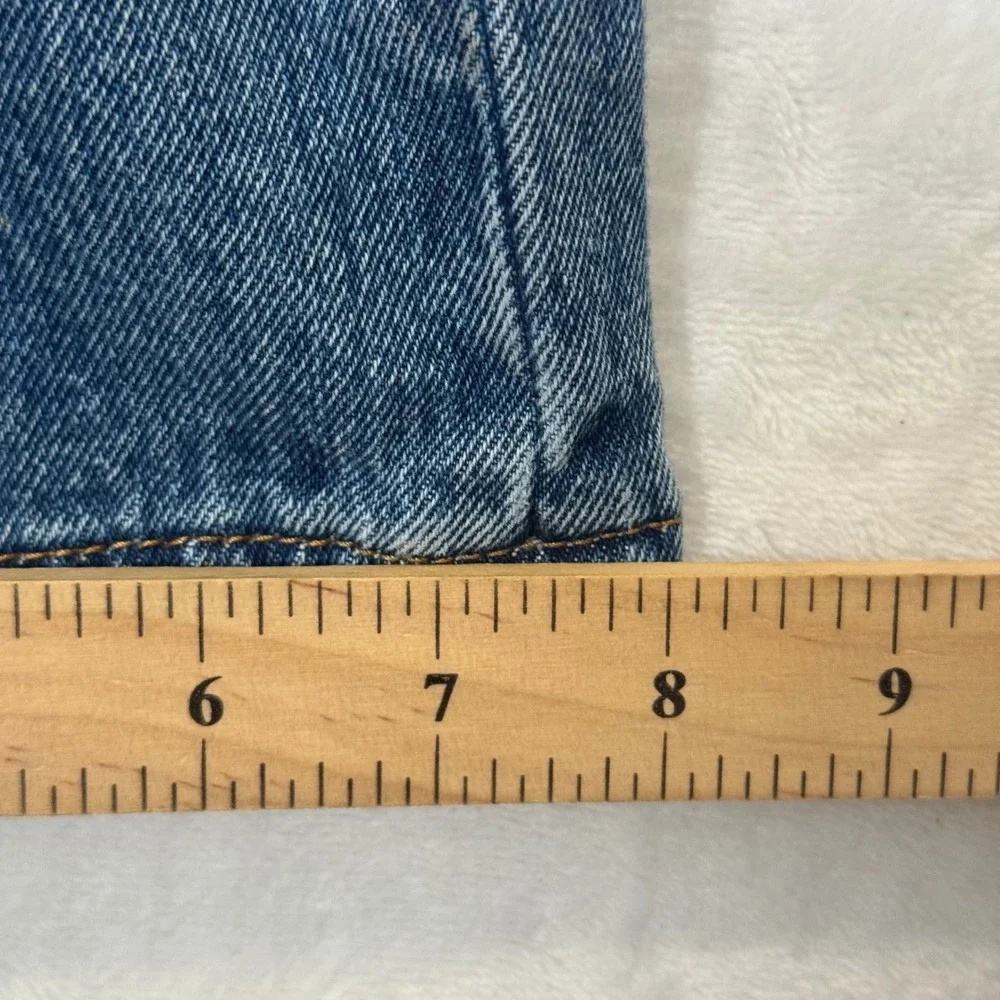 Levi's Blue 501 Original Fit Straight Leg Jeans 33x32
